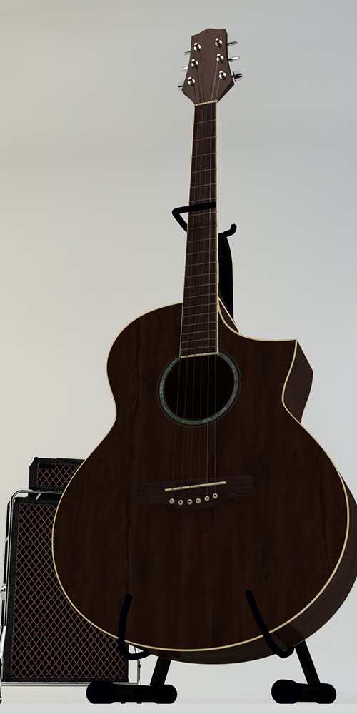 Guitarra 3D